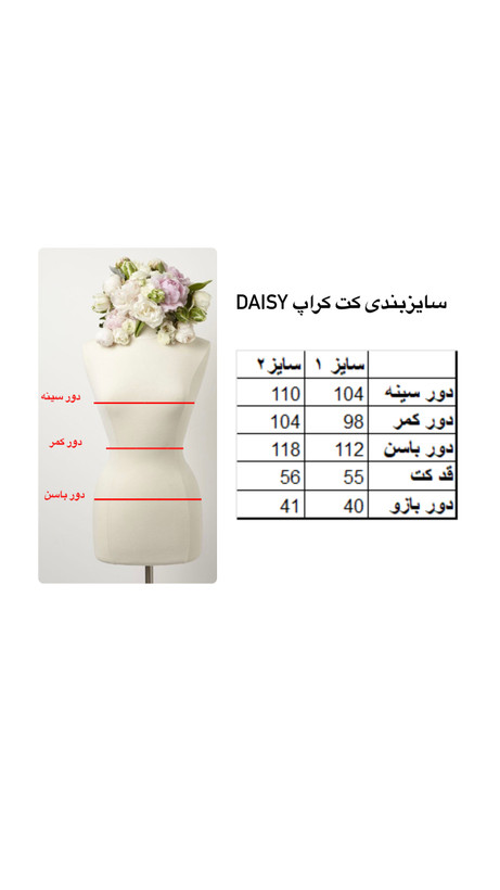 کت کراپ زنانه لینن daisy