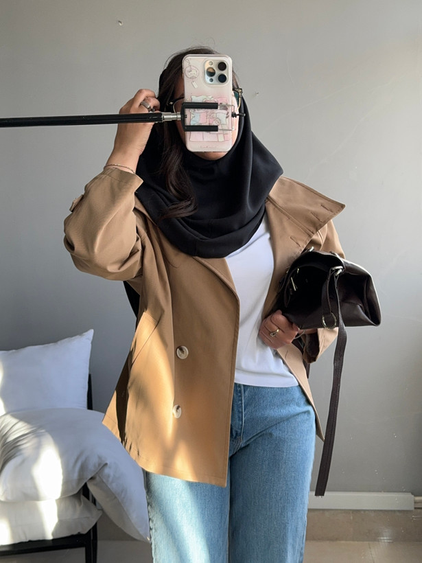 بارانی دخترانه مدل برشکا